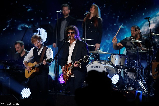 ELO are currently in the middle of their farewell tour, and Jeff revealed last year they're set to play their final show at BST Hyde Park 2025 on Sunday (pictured in 2015)
