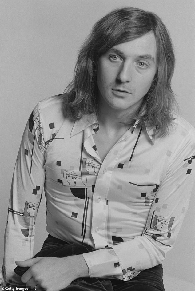 Following a brief reunion in 2000, Jeff finally re-formed the group as Jeff Lynne¿s ELO alongside the band's original keyboardist Richard Tandy (pictured in 1975)