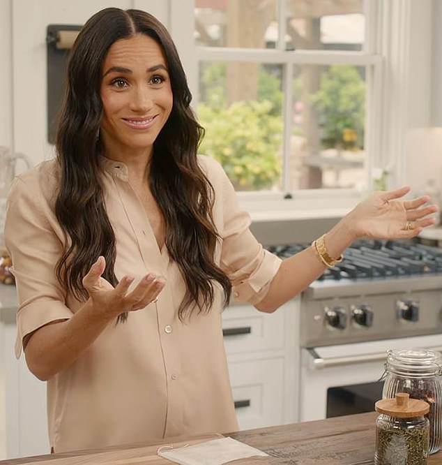 Meghan first released her line of lifestyle products in April, off the heels of her cooking show on Netflix , With Love, Meghan