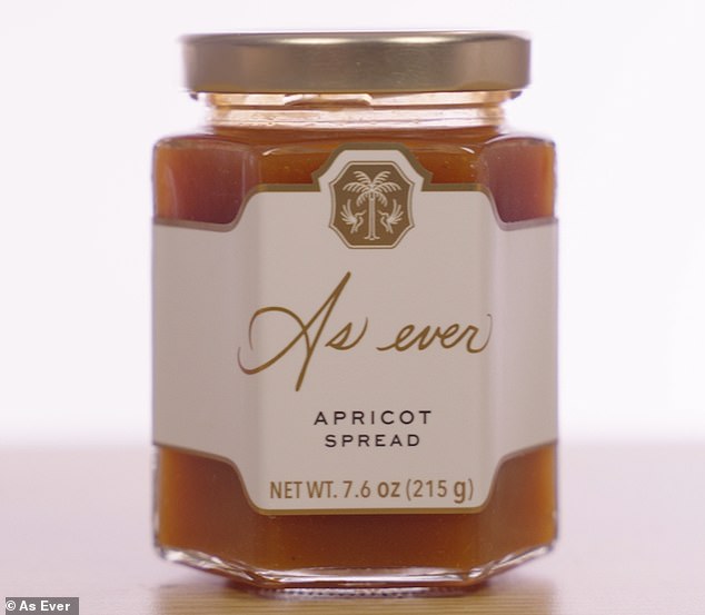 And, warning ahead: the apricot spread stood out when compared to the raspberry spread... and this one's a drip