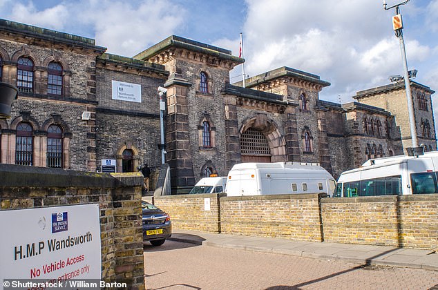 After appearing at court, he was remanded into custody at HMP Wandsworth, pictured