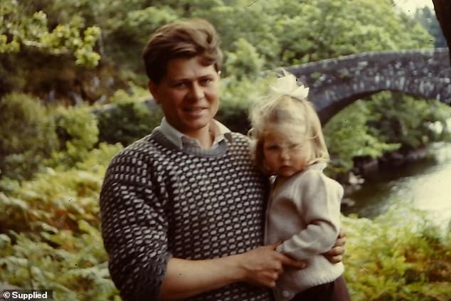 Growing up in Scotland, her childhood was a mixture of delight and fear as her father - who has since died - was an alcoholic