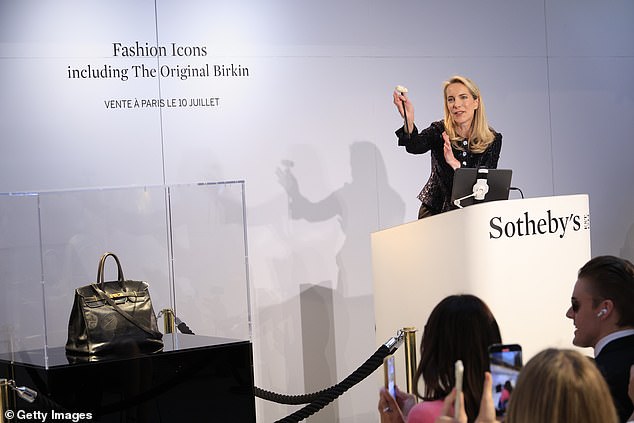 The jaw-dropping battle, which took place between nine collectors, saw bids coming in from all over the world by phone and online, as well as in person