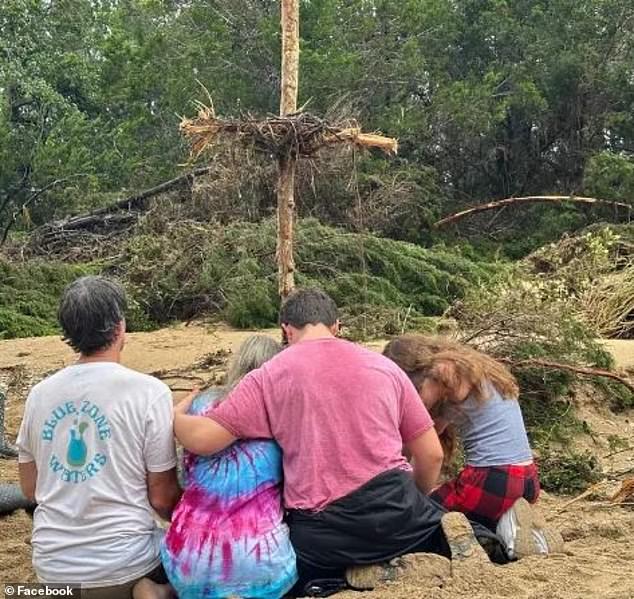 Malaya was able to save her parents, Liz and Matthew, as well as her younger siblings, Khalil, 16, and Surya, 14, who went back to the scene to mourn the brave teen