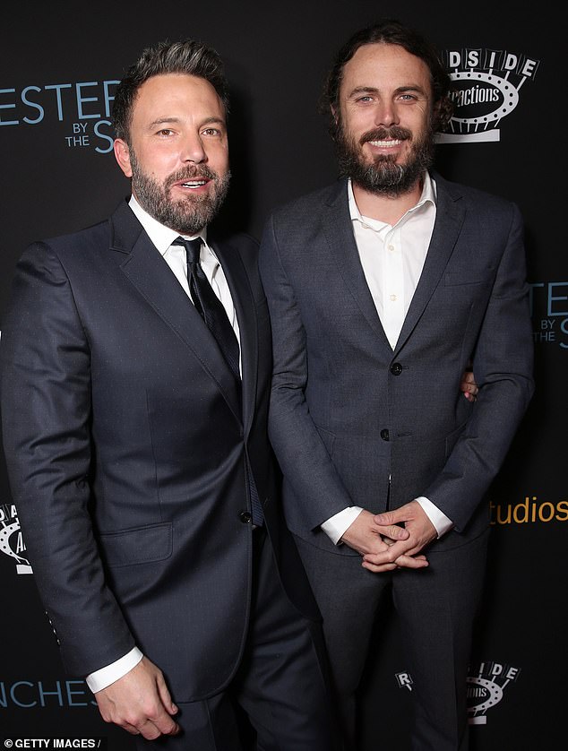 Ben and Casey pictured in 2016 as they attended the Manchester By The Sea in Los Angeles