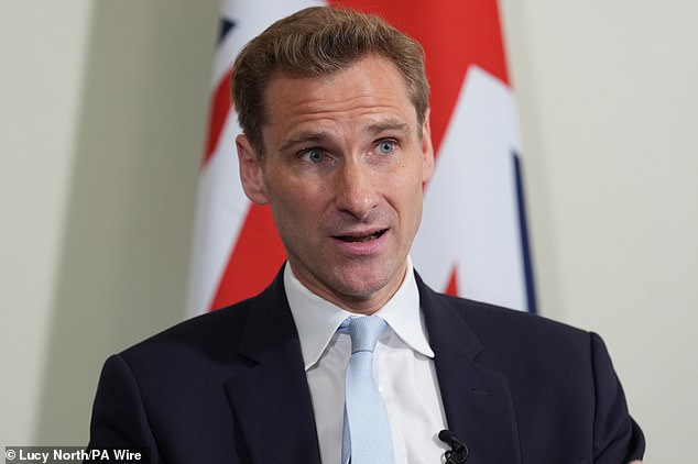 Shadow Home Secretary Chris Philp (pictured) said: 'Starmer's first move in power was to rip up the Illegal Migration Act, scrap the Rwanda deterrent plan, weaken age checks and reopen the path to citizenship for illegal migrants. This is a green light to people smugglers'