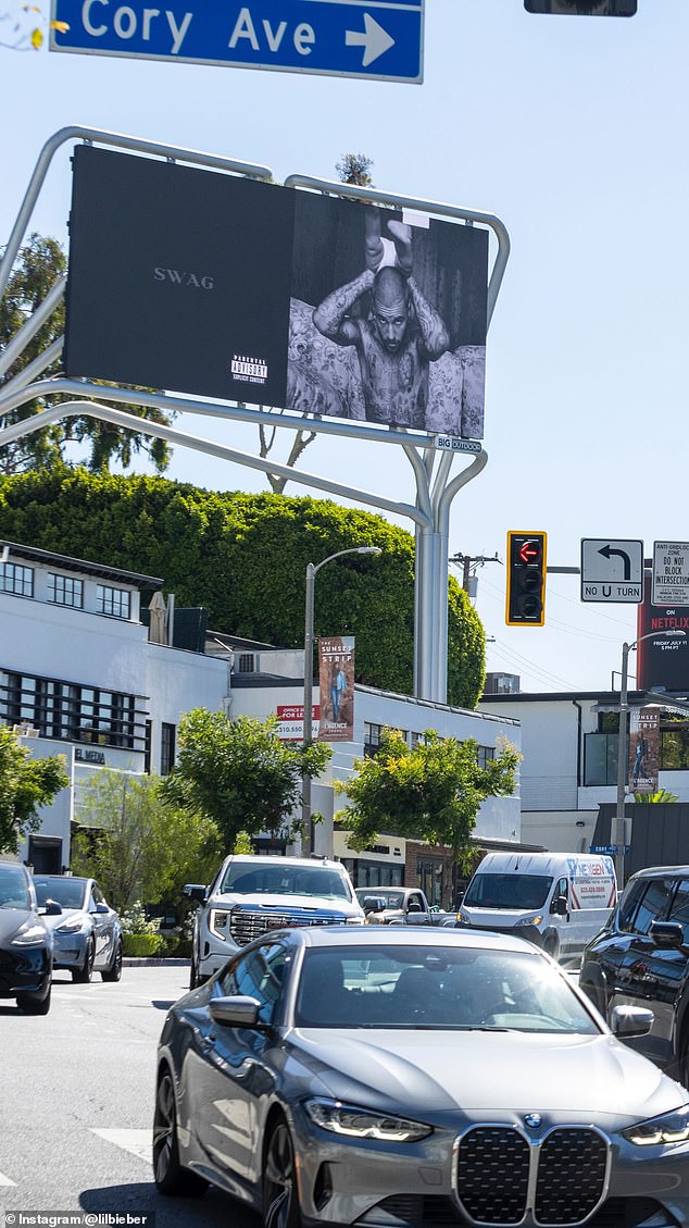 Swag is Justin's long-awaited seventh studio album and it was released Friday. He promoted the release by debuting billboards across North America on Thursday