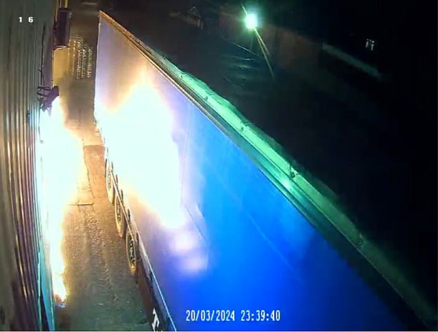 The fire caused £100,000 of damage to vital Starlink equipment due to be sent to Ukraine