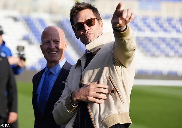 In tandem with chairman Tom Wagner (left), Brady has overseen a rise back to the Championship and the club have ambitions of reaching the Premier League before long