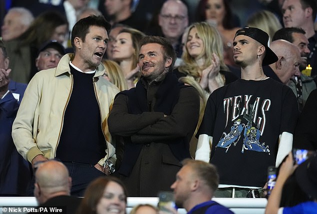 Brady brought David and Romeo Beckham with him to see Birmingham beat fellow US-owned League One side Wrexham last season - both sides then won promotion to the Championship