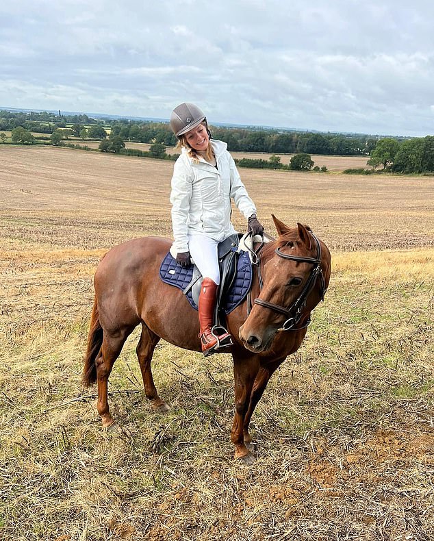 Today, much has changed from those heady days. Life for Geri is mainly about horseriding and her wardrobe appears to consist almost entirely of outfits in bland shades of cream and white