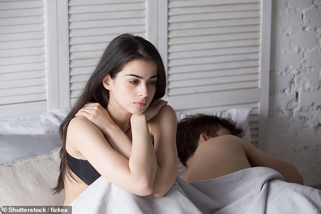 By the time I was in my first serious relationship in college, sex was very painful and, at times, simply not possible at all, writes Frances (File image)