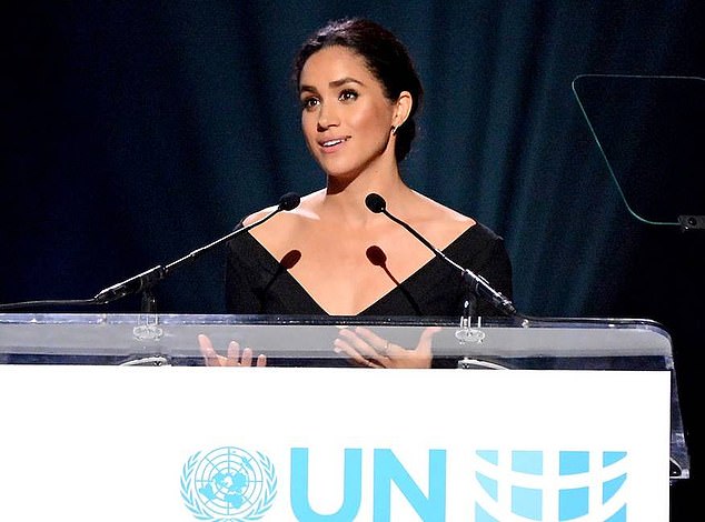 Before marrying Prince Harry, Meghan gave a speech to UN Women encouraging women to become leaders