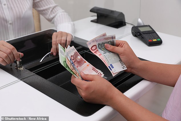 The airport has some of the most expensive rates for exchanging money