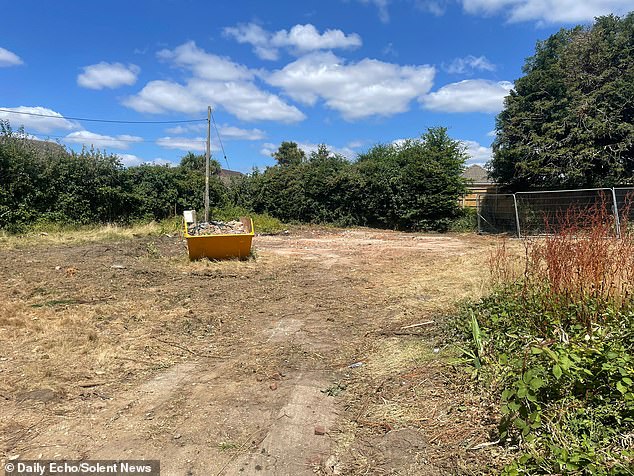 One residents said she saw a gang of 'rough' men come over to start work but hadn't expected anything as drastic as a demolition and added there were no signs to warn residents