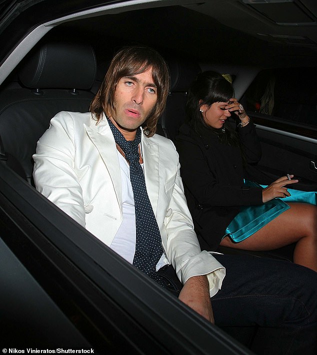 According to the singer's 2018 autobiography, My Thoughts Exactly, she met Liam, 51, on a plane on the way to Japan for the Fuji Rock Festival in when they proceeded to get 'hammered' together and have sex in the toilets (Seen in 2007)