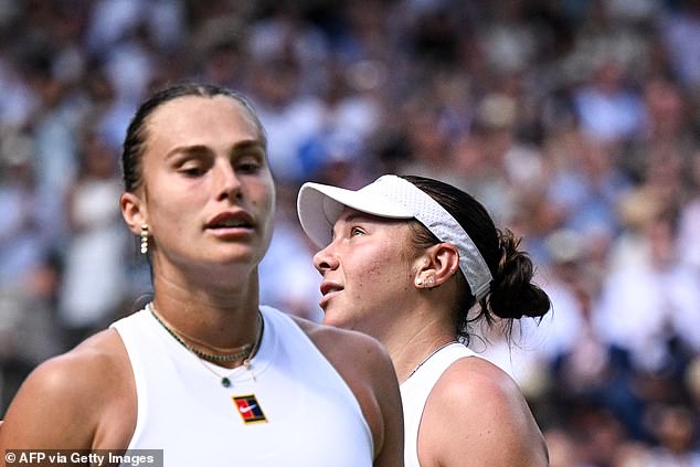 The world No1 was defeated across three tight sets by American star Amanda Anisimova