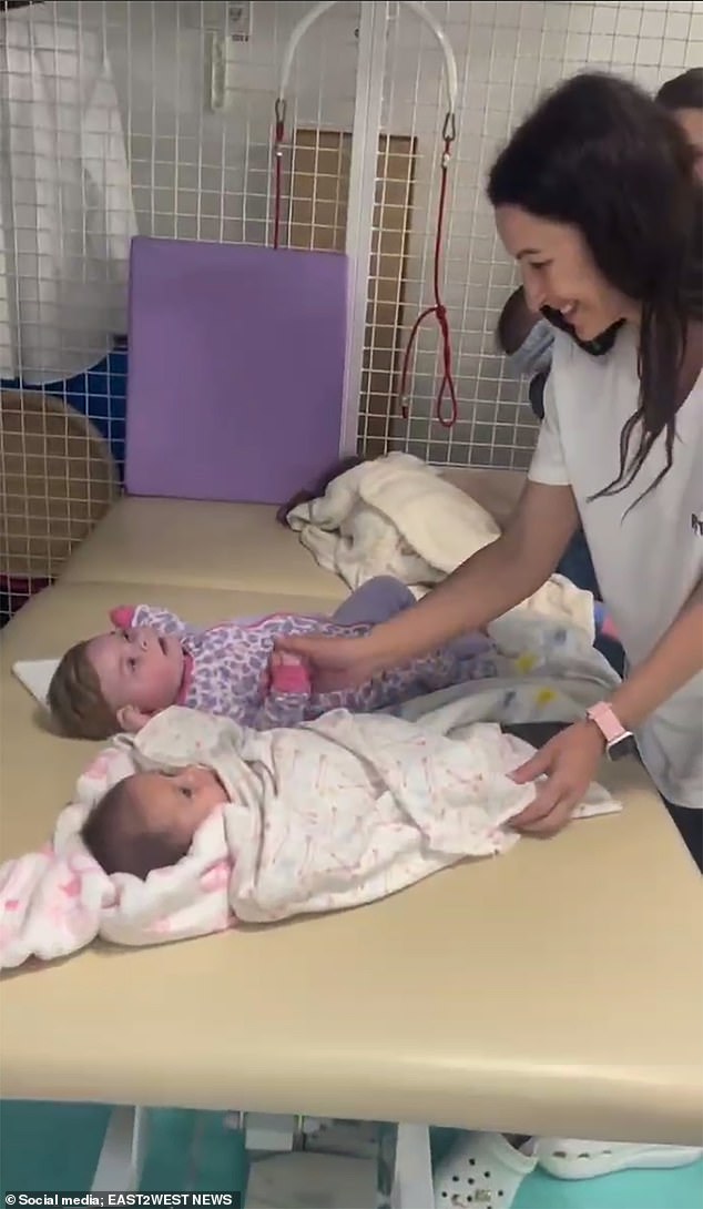 'In the centre, there is the largest children's palliative ward in Ukraine ,' said a report. 'Each such descent into the bomb shelter for seriously ill children is a threat to life'