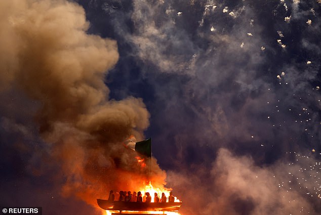 The traditional fires are lit ahead of the main date in the parading calendar of Protestant loyal orders, the Twelfth Of July