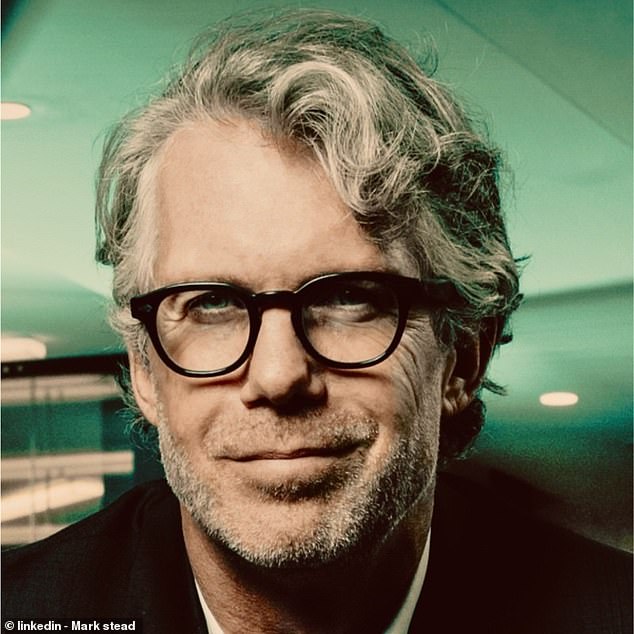 Mark Stead (pictured), the company's former chief operating officer who is in a relationship with Gasparovic, was reportedly sacked after he accompanied her to meetings with HR