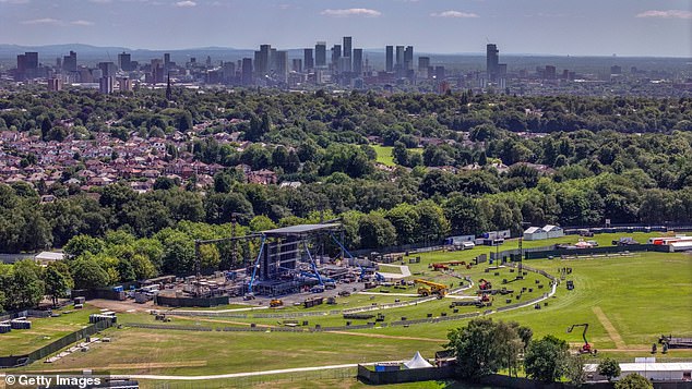 The Heaton Park dates are the only UK shows held outside a stadium, with the others taking place at the Principality Stadium, Wembley and Murrayfield