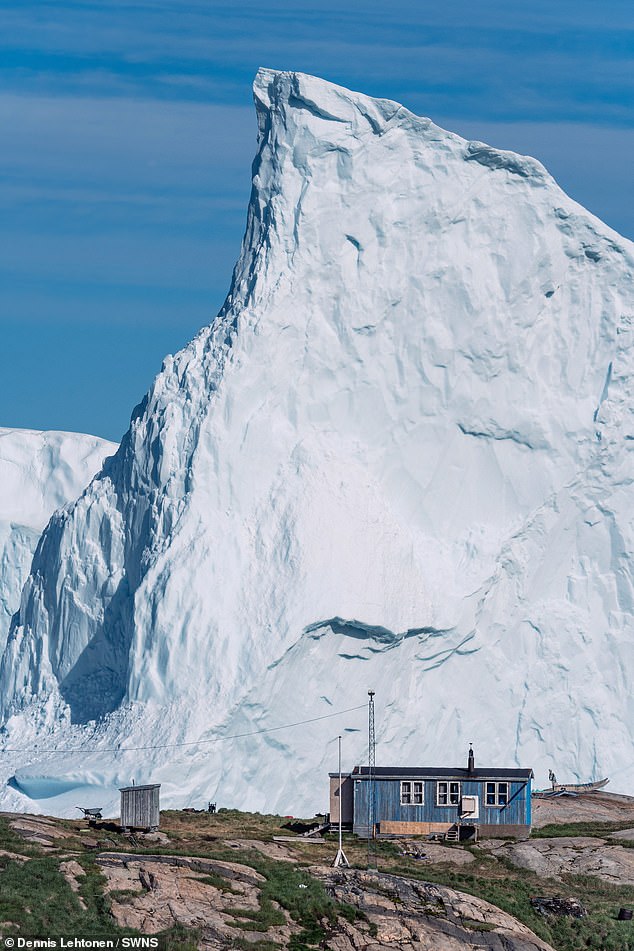 It is now near the Royal Greenland fish factory and the local food store, where people are being advised to take care when visiting