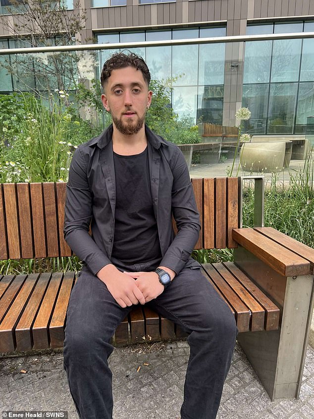 Emre Heald (above) launched the petition to change the menu and has accused the school of putting children's health at risk