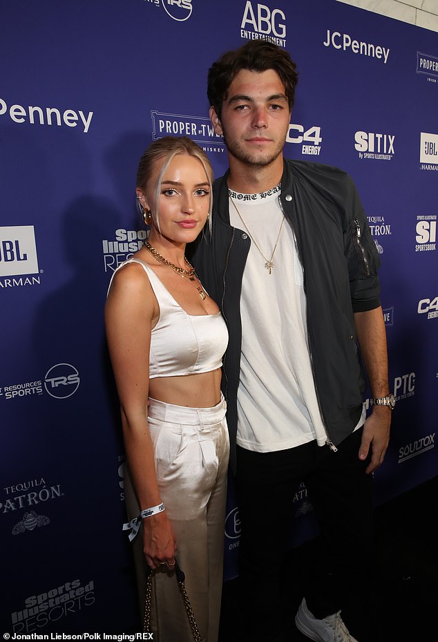 Morgan has also spoken about how the Wimbledon fashion scene has exploded in the last few years, now dubbing it 'absolute style nirvana'. Pictured with Taylor in 2022