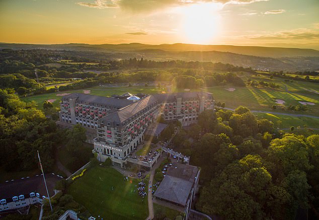 A one-night stay at Celtic Manor Resort can cost thousands of pounds