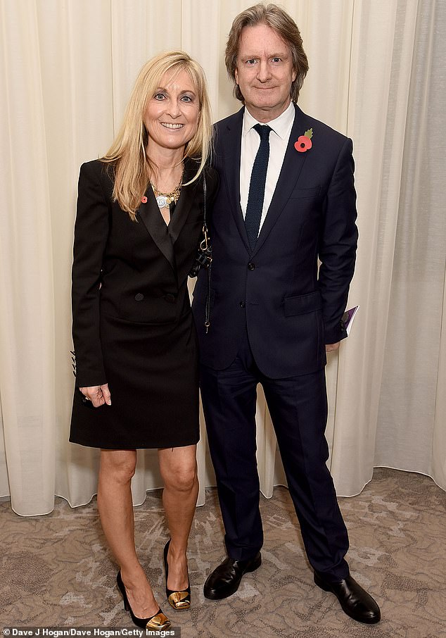 His perspective and the experiences of the couple's two sons Nathaniel, 26, and Mackenzie, 23, are also reflected in the memoir. Pictured: Fiona and Martin in 2016