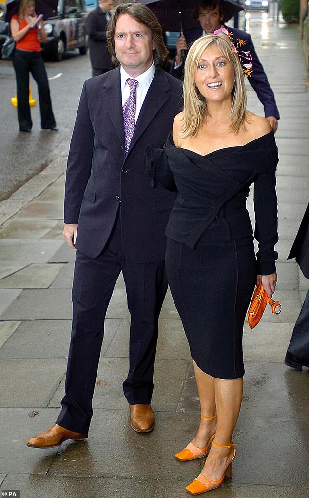 It comes after he emotionally admitted, in the Mail's exclusive extract from Fiona's upcoming memoir, the family are 'slowly saying goodbye to the woman they love'. Pictured: Fiona and Martin in 2005