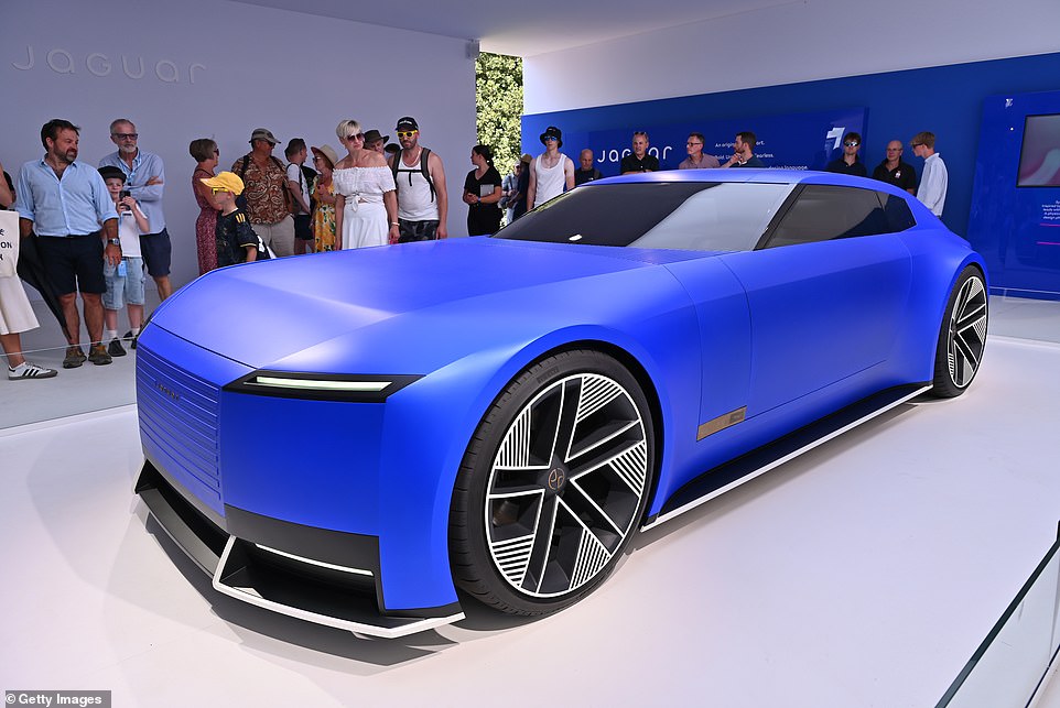 The Concept 00 was originally unveiled at Art Basel in Miami last December. Goodwood Festival of Speed is the UK public's first chance to see the car in the metal