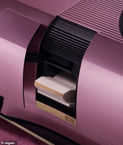 The Prism case has 'totems' made from brass, travertine and alabaster