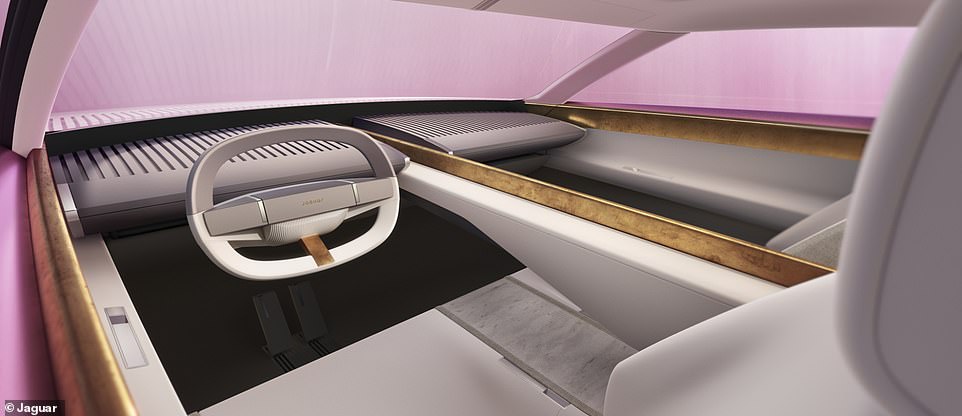 The interior is unlike any car we've ever seen with wool-mix seats and untreated brass frames (that will tarnish as it ages naturally). It's as light and airy as a five star spar