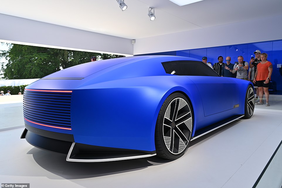 The new era for Jaguar will start with a four-door GT grand tourer already seen in camouflage disguise on test set to be revealed in late 2025 ahead of first sales in 2026. It will have a promised electric-only range of 478 miles on a single charge and be able to add 200 miles with just 15 minutes of rapid charging