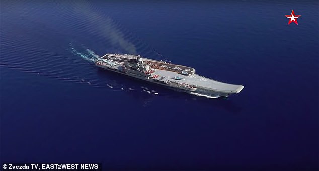 News outlet Izvestia cites sources saying the vessel is likely destined for the scrapheap. The 58,000-ton rust bucket - Putin's only aircraft carrier - is now seen as likely never to go to sea again