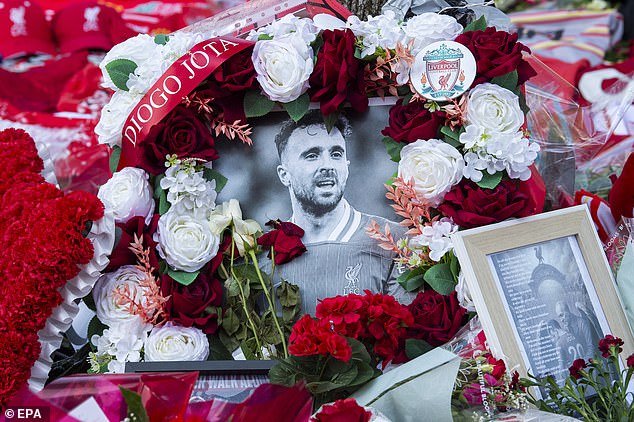 The 28-year-old was killed in a car accident as he made the journey back to England from Spain last week