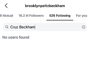 Brooklyn's surprise move to part ways with Cruz follows the youngest Beckham's pointed digs on social media last month