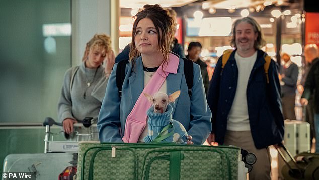 The series stars Megan Stalter, 34, (Jessica) as a workaholic New Yorker who, after a devastating breakup, decides to leave the country for London, where she meets her unexpected match in musician Felix