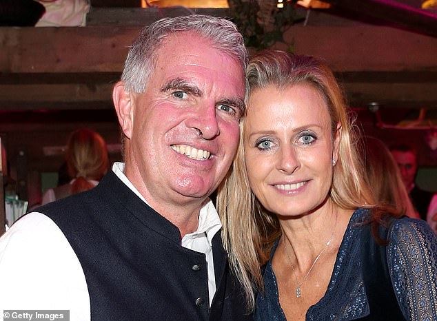 Ms Spohr is being investigated for negligent homicide in road traffic, according to the outlet. Pictured: Carsten Spohr and Vivian Spohr