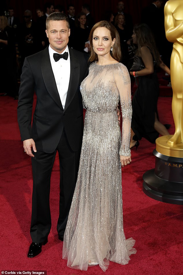 Just 25 months after their nuptials Angelina and Brad, seen at the Oscars in 2014, separated