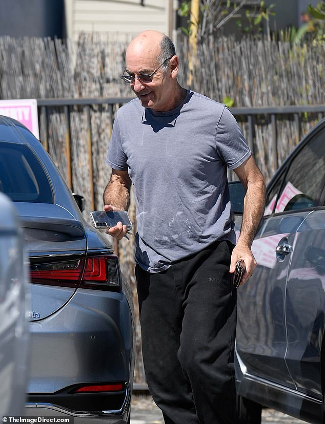 The actor was spotted during a rare sighting this week when he stepped out in Los Angeles to run some errands