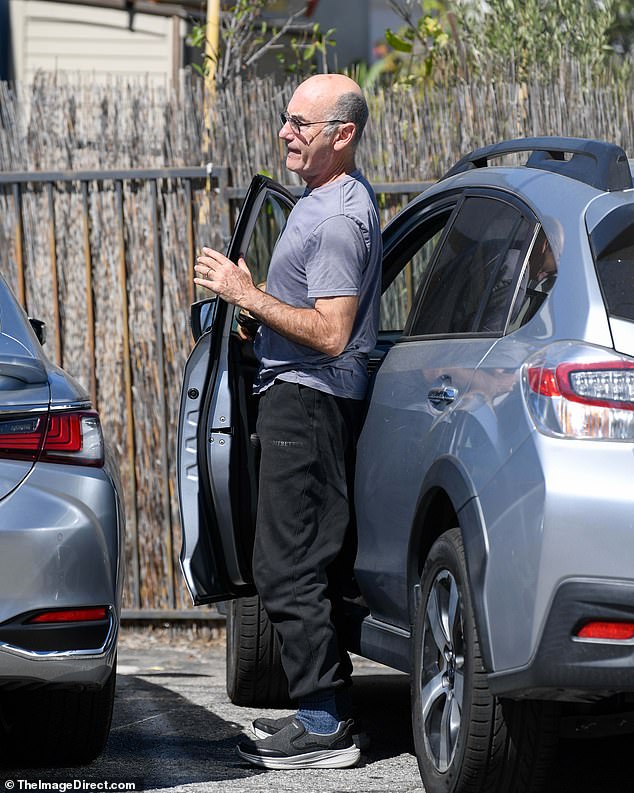 Eckhouse, with his distinguished balding head and salt-and-pepper hair, looked considerably different from his 90210 days, when he sported dark but receding hair
