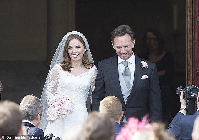 Geri Halliwell and Christian Horner got married in 2015 at St Mary's Church in Woburn, Bedfordshire