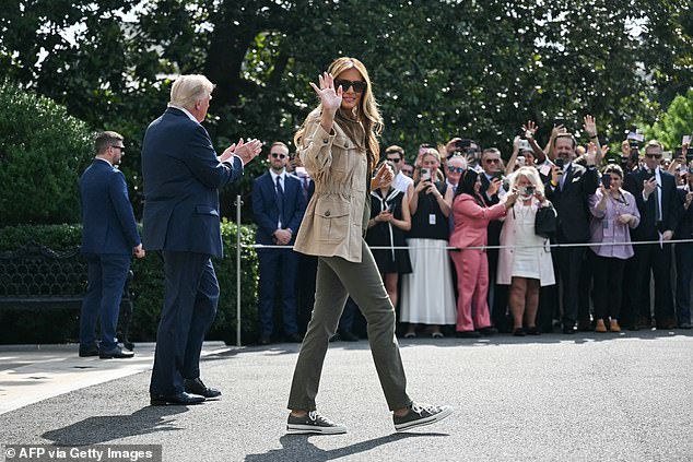 The first couple will head to Bedminster, N.J., after they visit Texas