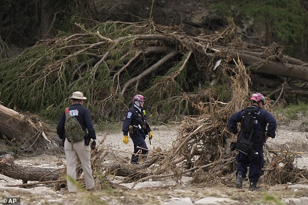 Emergency workers and volunteers are still searching through the debris and there are hopes some trapped residents could be found alive