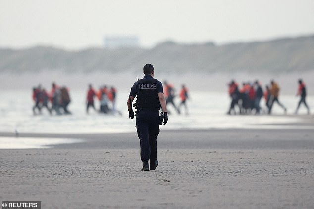 Count the numbers that have been coming in, more than 40 per cent up on last year – tens of thousands of illegal aliens scrambling ashore and burying themselves in the crevices of our society