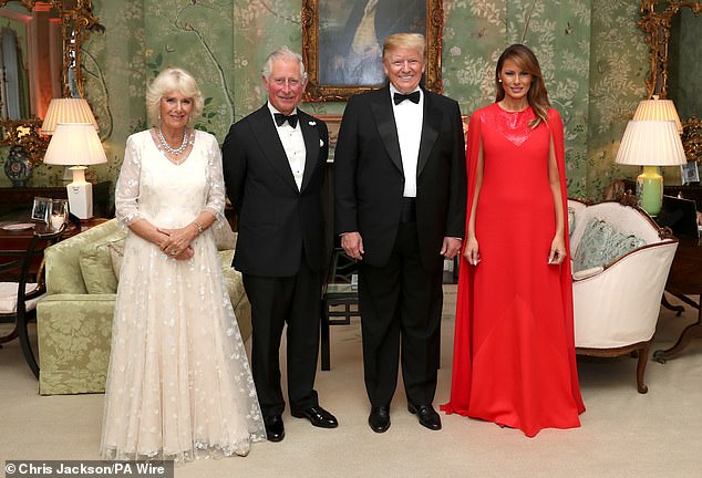 The Prime Minister extended the official invitation from the monarch to the president to come to the UK on his visit to the White House in February