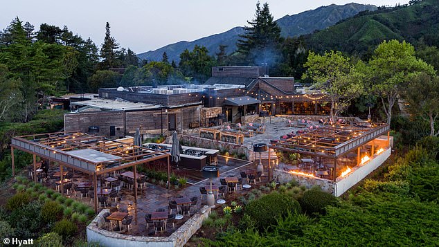 DailyMail.com has learned Aniston and Curtis stayed at five-star eco-friendly resort Ventana Big Sur in June - where they put on a 'cozy' display