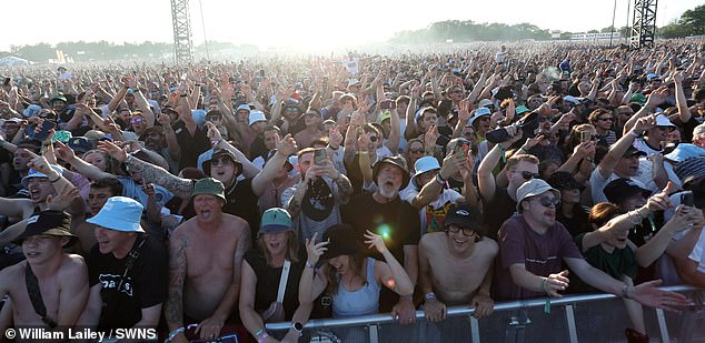 The shows at Heaton Park - a 600-acre public park in Bury and Manchester - are the only UK shows held outside a stadium